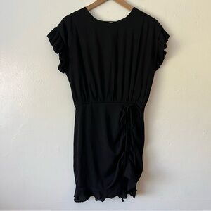Stelen Conch Kayla Black Cotton Dress